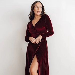 BALTIC BORN NWT Esmerelda Velvet Maxi Dress